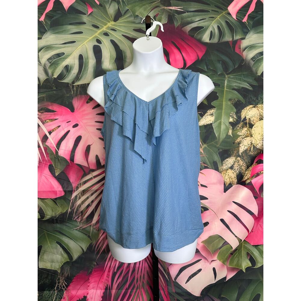 DKNY Jeans XXL striped tank